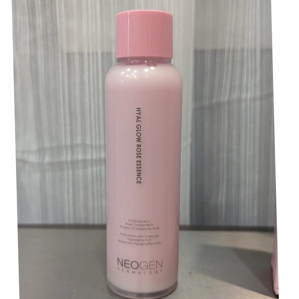 Neogen Dermalogy Hyal Glow Rose Essence 160ml 5.41oz Hydrating K-Beauty Toner